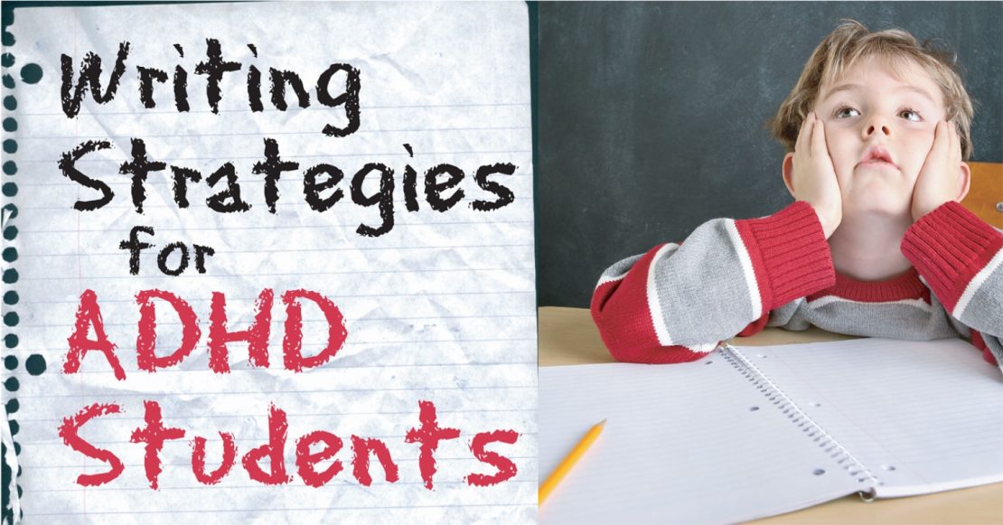 writing strategies for ADHD students