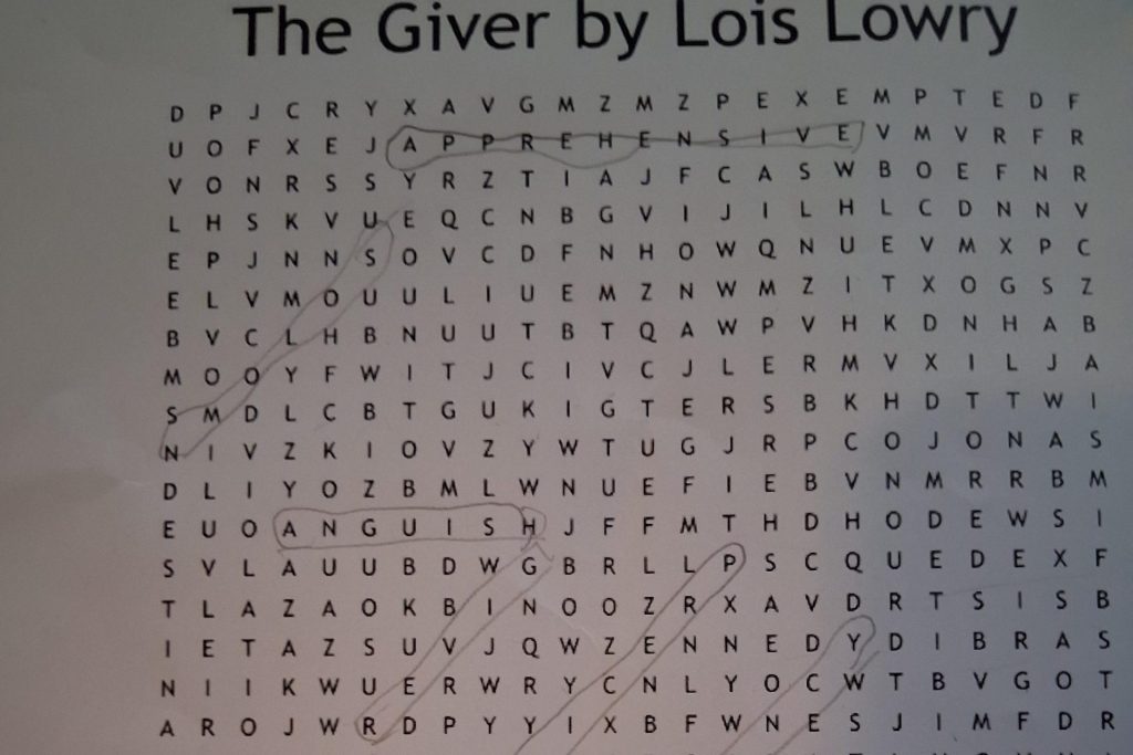 Image of a child's word search. u/Lily_Thief 